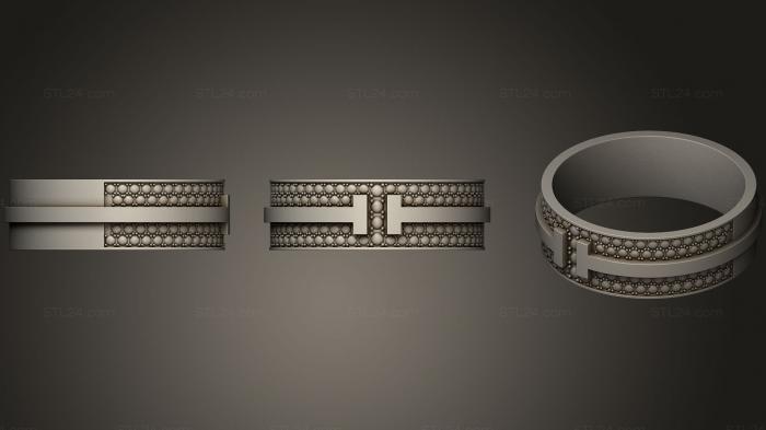 Ювелирные перстни и кольца (Кольцо 141, JVLRP_0623) 3D модель для ЧПУ станка